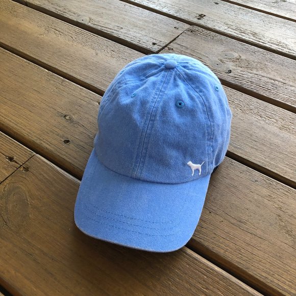 PINK Victoria's Secret Accessories - Blue PINK VS Hat